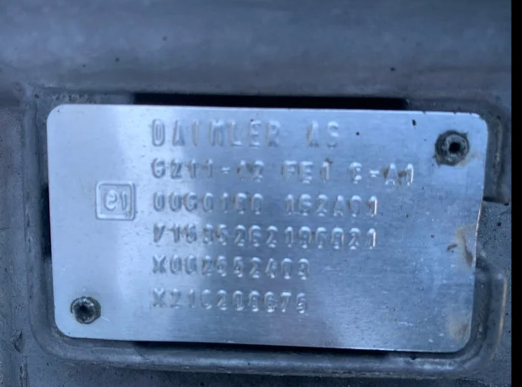 Mercedes G211-12 KL Powershift 3 Caja de cambios A 001 260 36 00