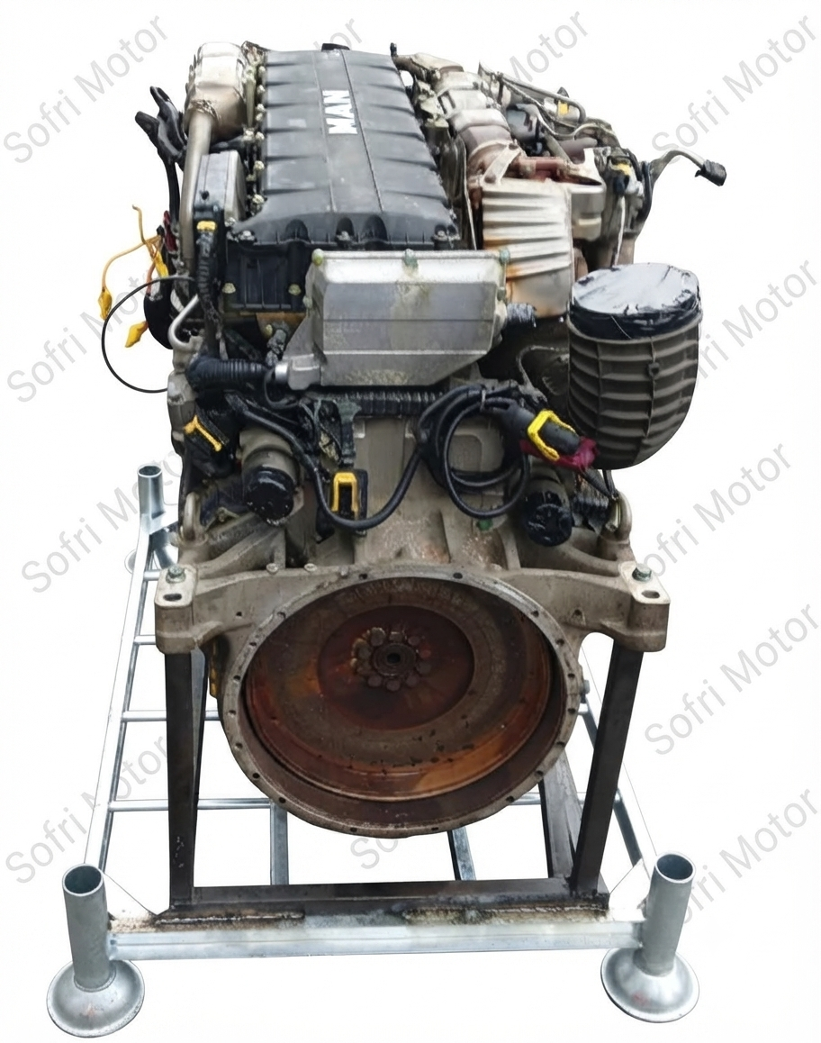 Motor MAN D3876 LF08 TGX 2018  Kilometraje: 193.467 km
