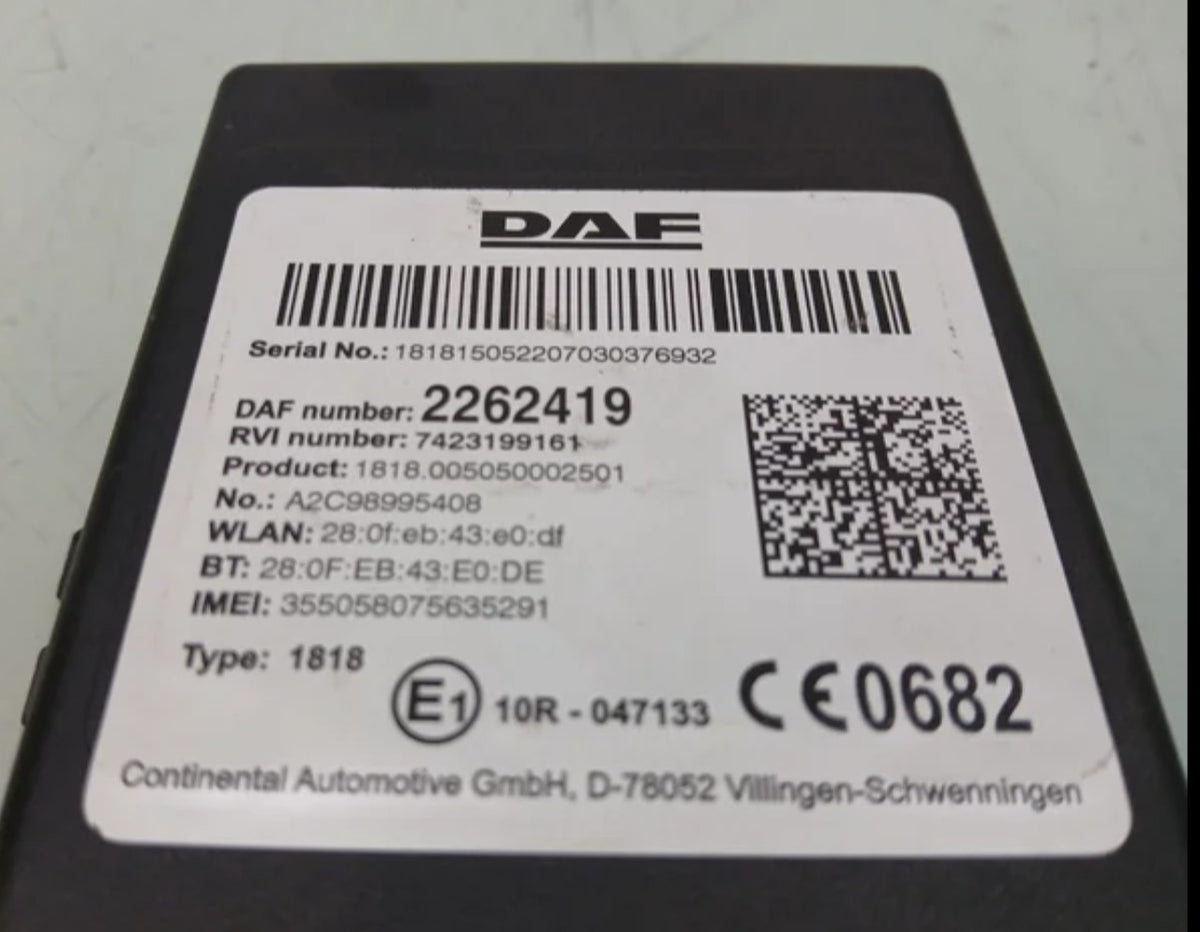Unidad electronica DAF 2120179