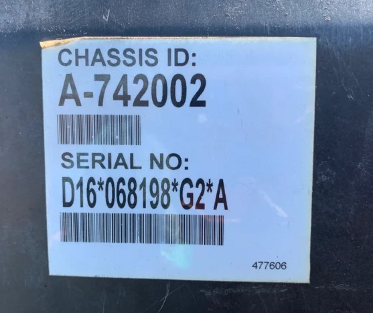 Motor Volvo D16G 750 G2
