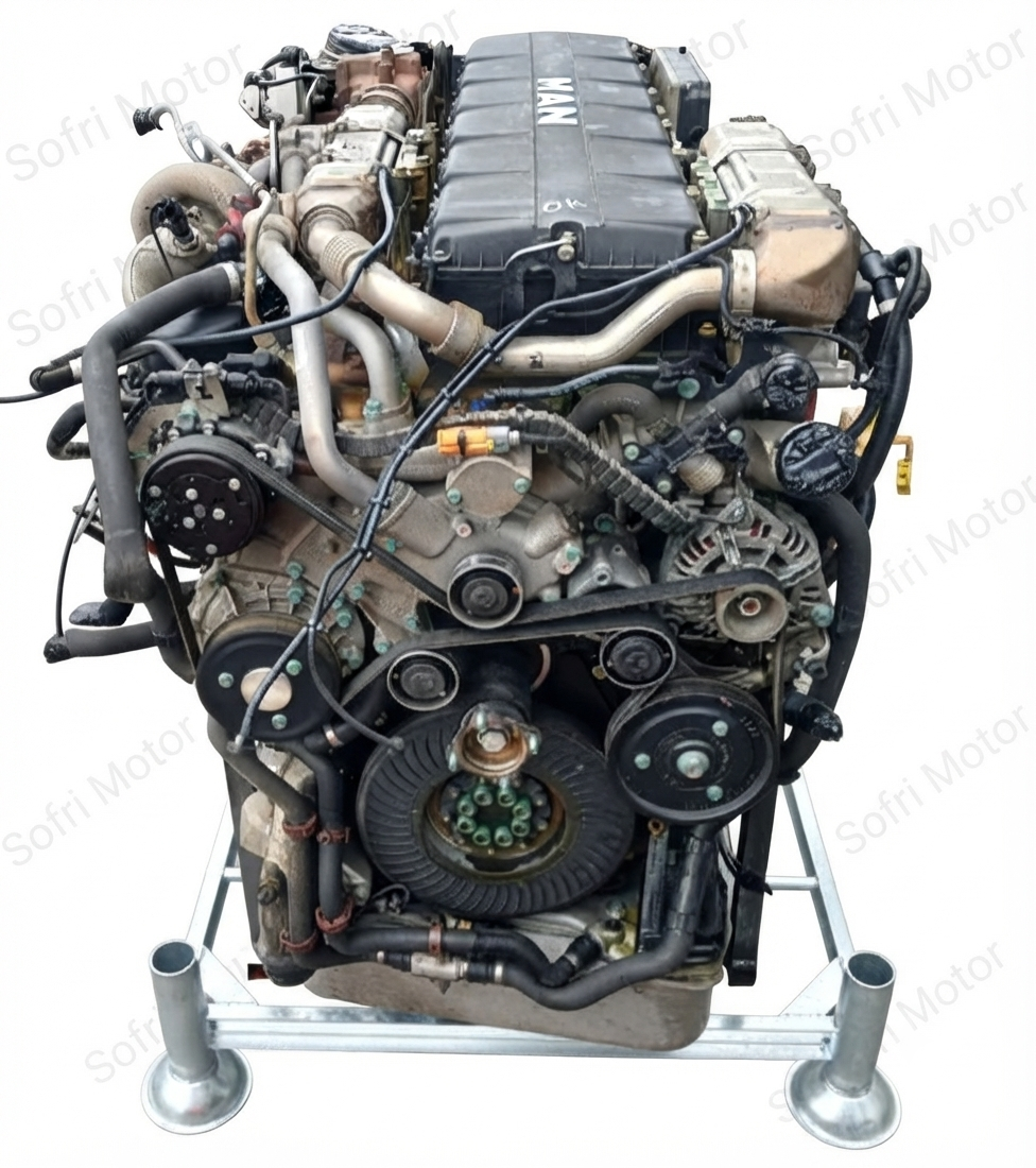 Motor MAN D3876 LF08 TGX 2018  Kilometraje: 193.467 km