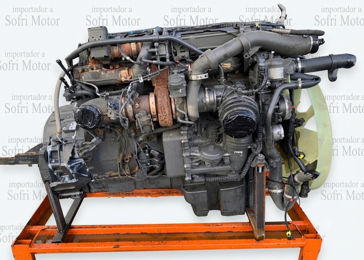 Motor DAF MX13 355 H5  Kilometraje: 144.806 km