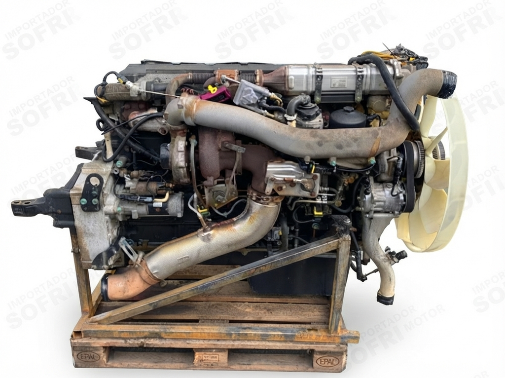 Motor MAN D2676 LF53 51021010632  Kilometraje: 577.112