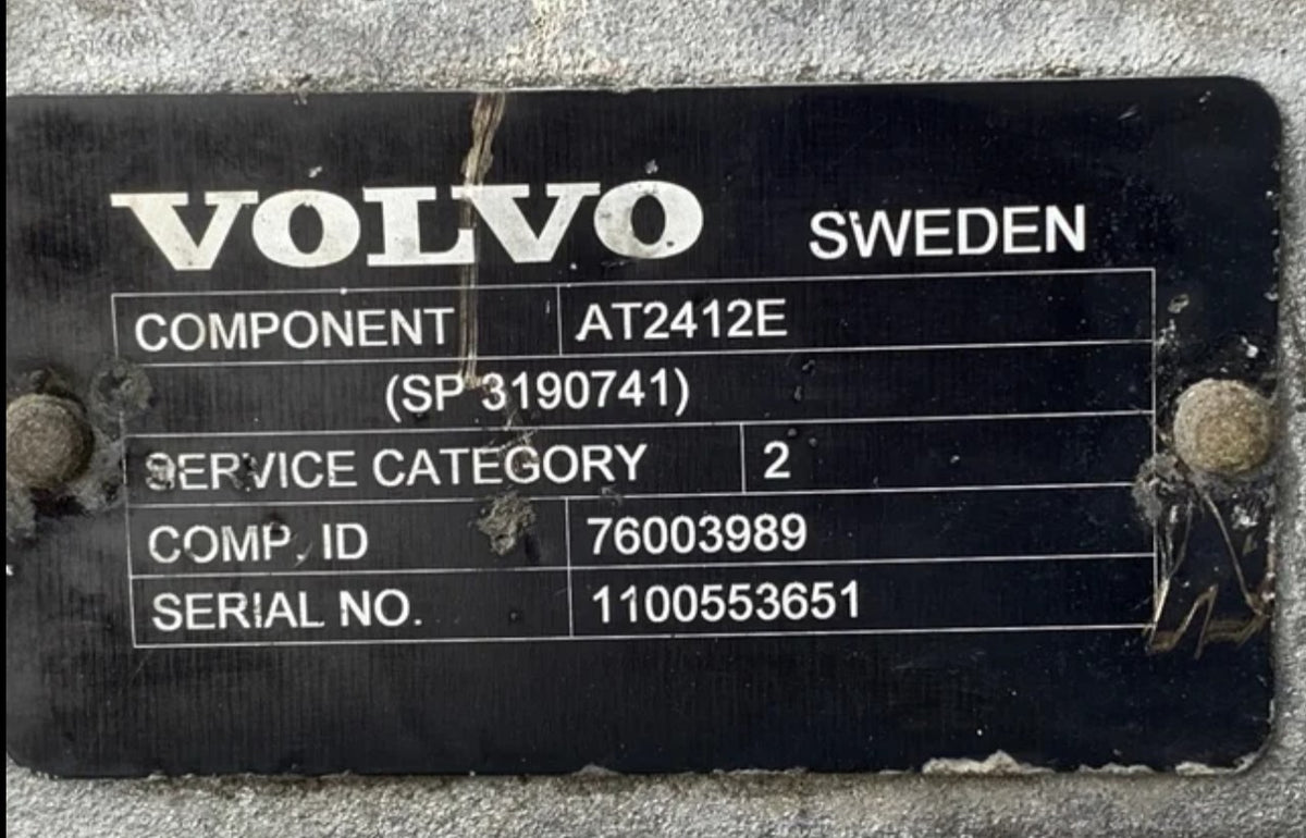 Caja de cambio Volvo AT2412E I-Shift