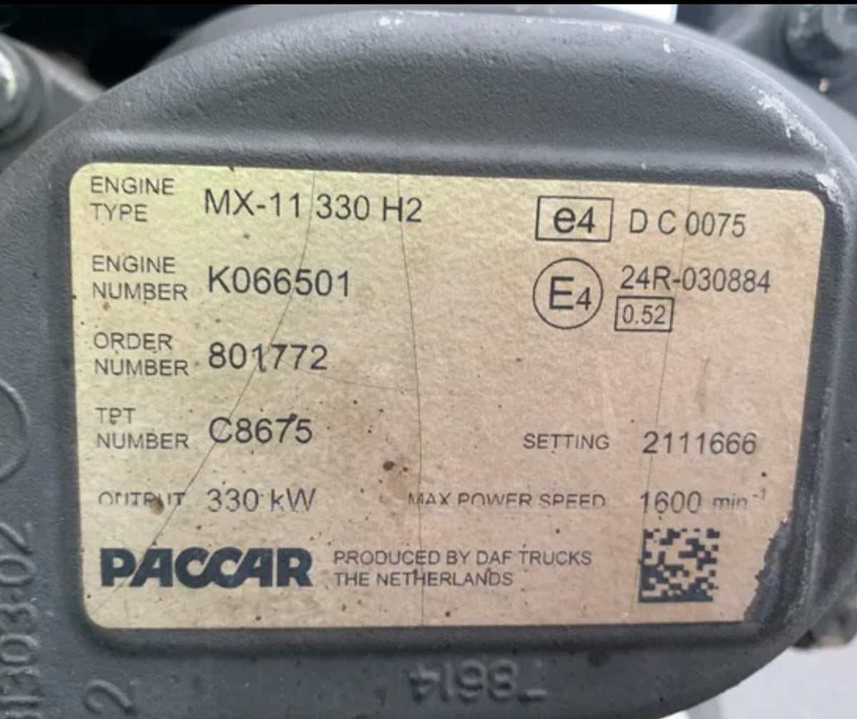 Motor DAF MX11 330 H2 2117404